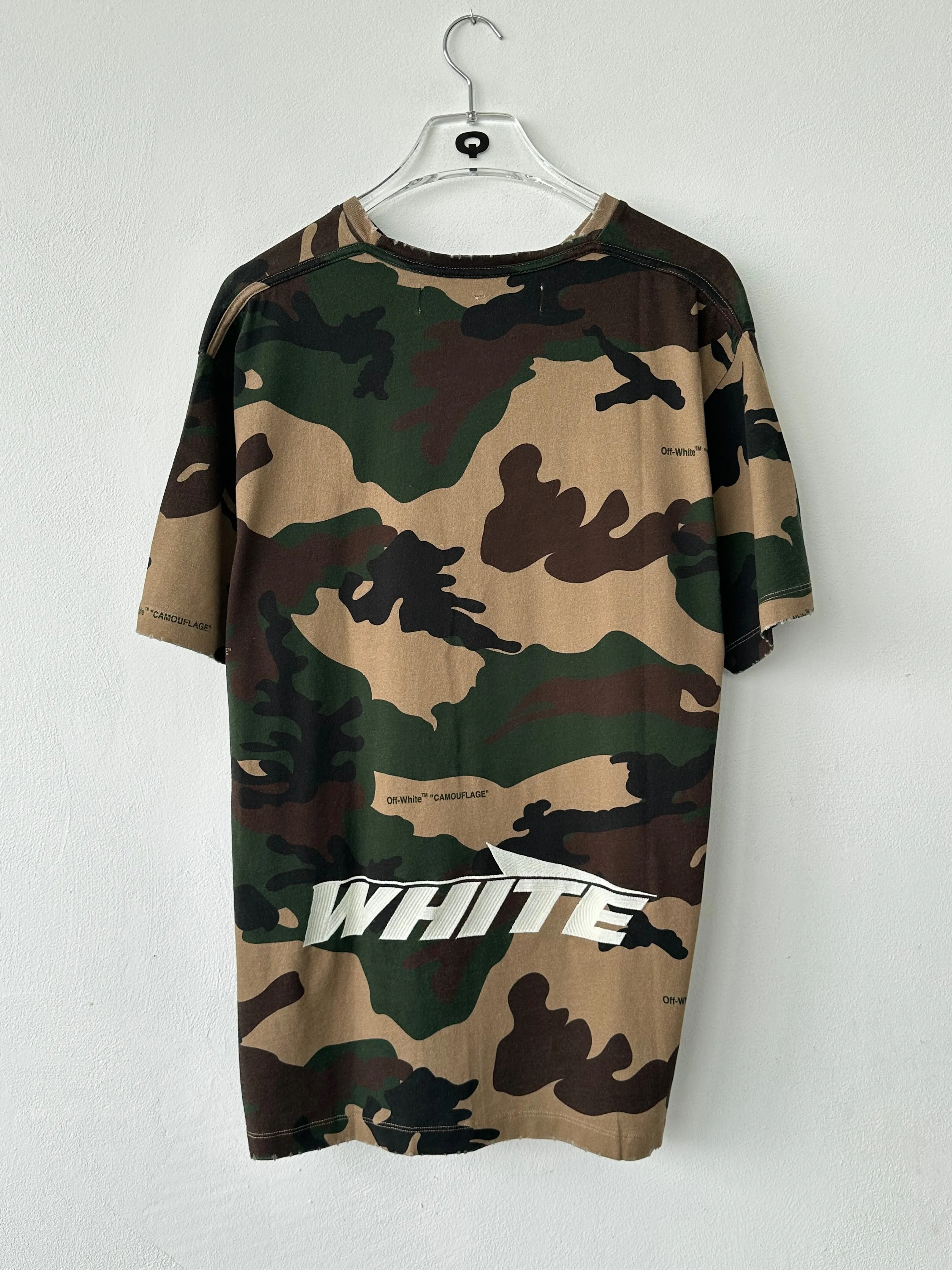 Camo Distressed T-shirt
