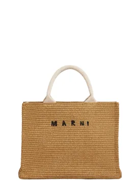 East-West Small Basket Tote