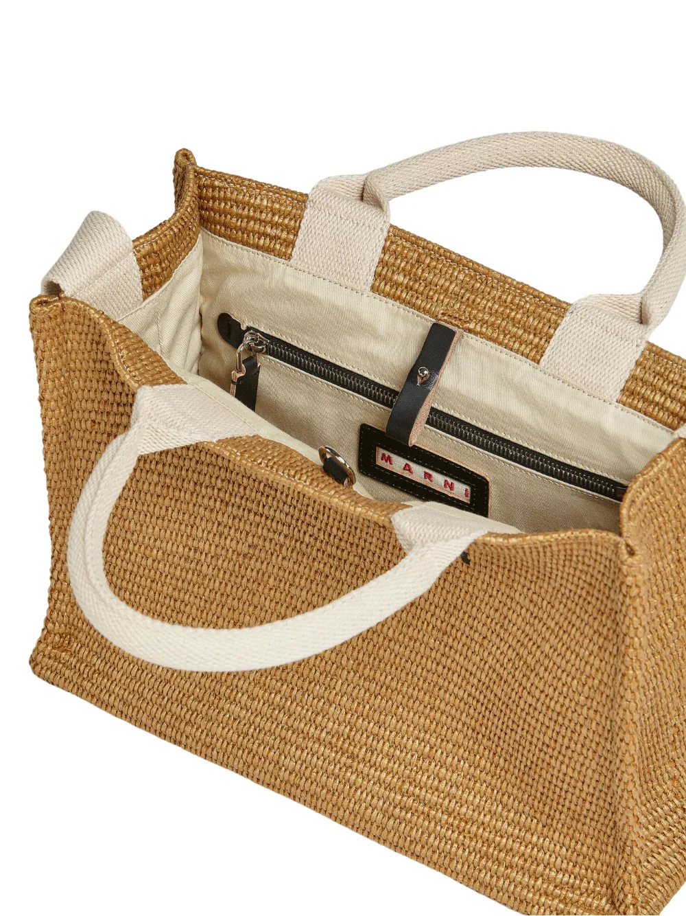 East-West Small Basket Tote