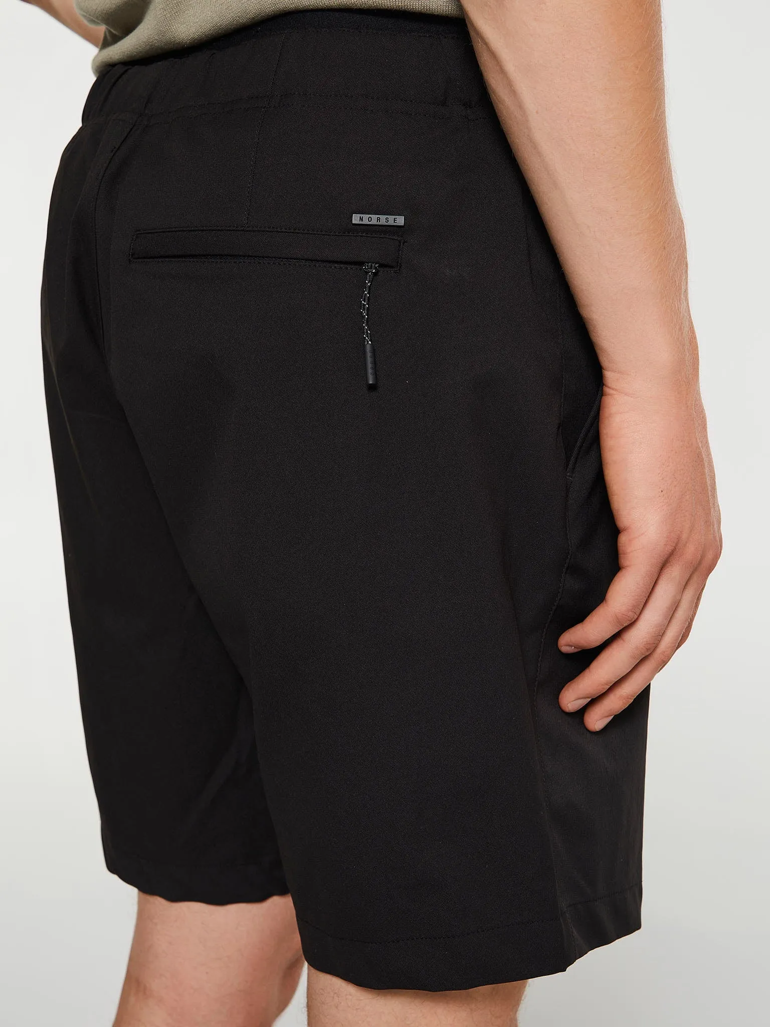 Ezra Solotex Shorts in Black
