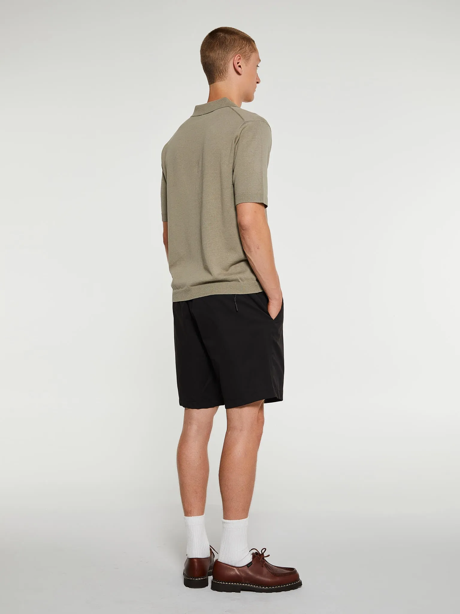 Ezra Solotex Shorts in Black