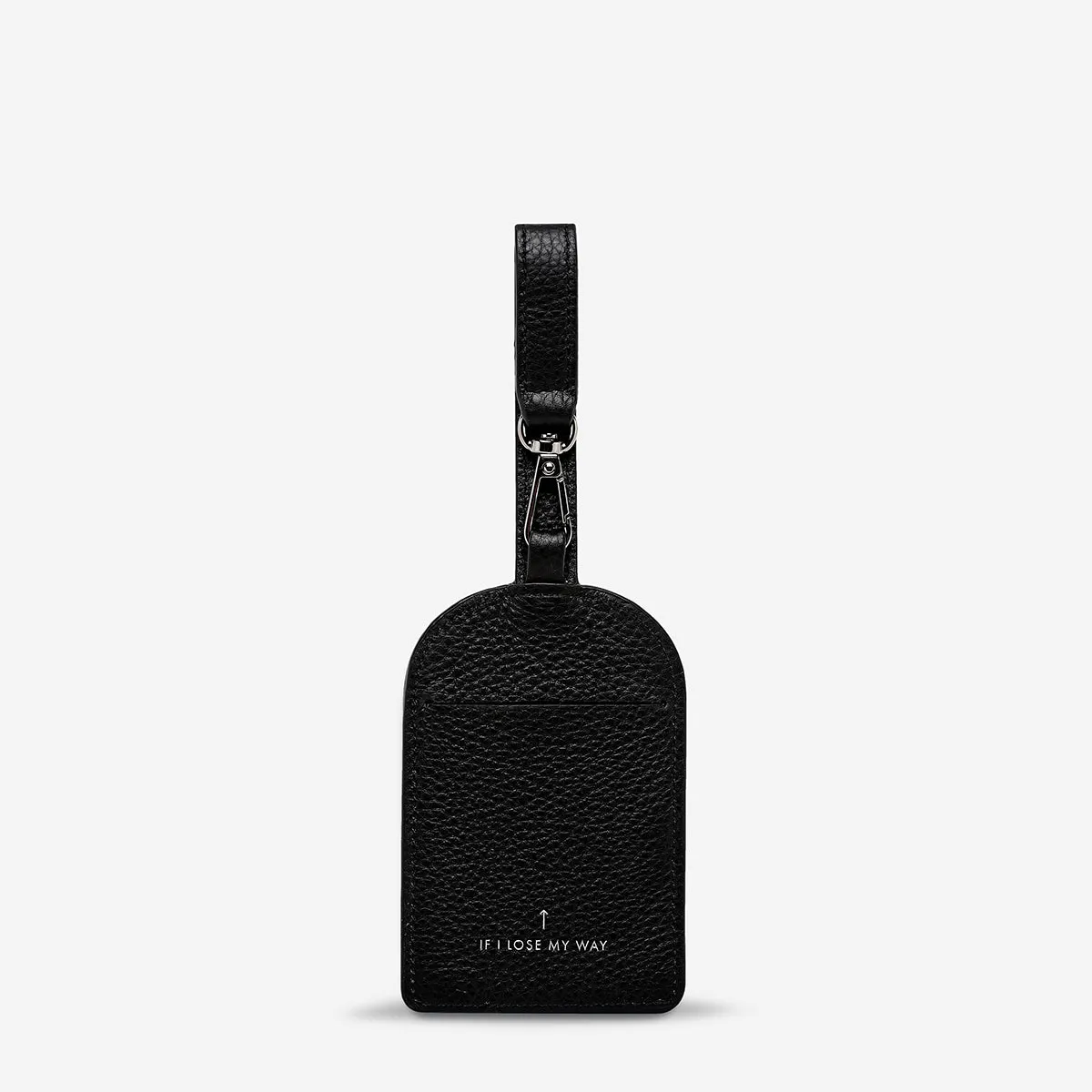 Found You Luggage Tag - Black