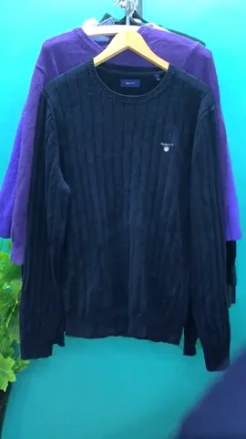 Gant half and full zipper sweaters