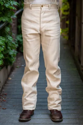 Mister Freedom Sportman Chinos - Ivory HBT