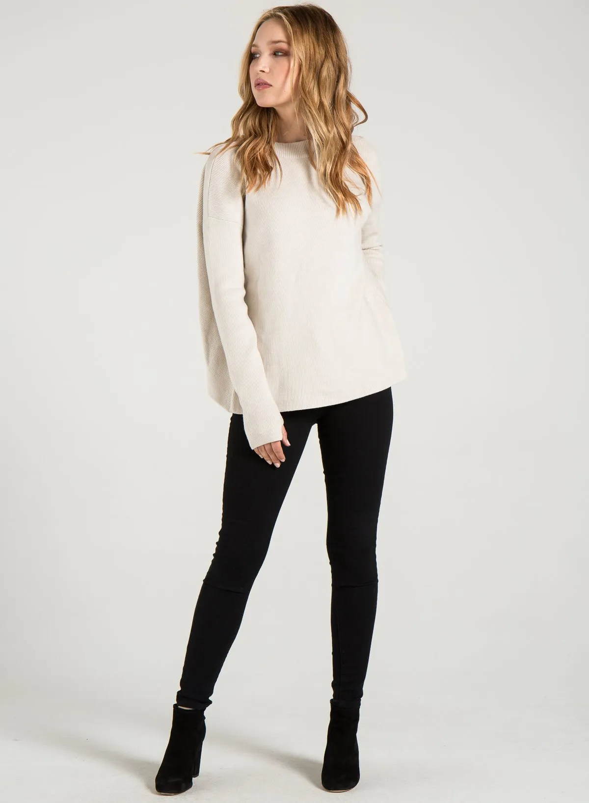 PHILANTHROPY- Ollie-Sweater Oatmeal
