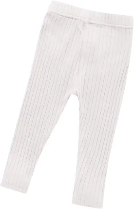 Toddler Girls Solid Leggings Kids Stretchy Ribbed Yoga Pants Infant Baby Elastic Waist Full Length Footless Tights