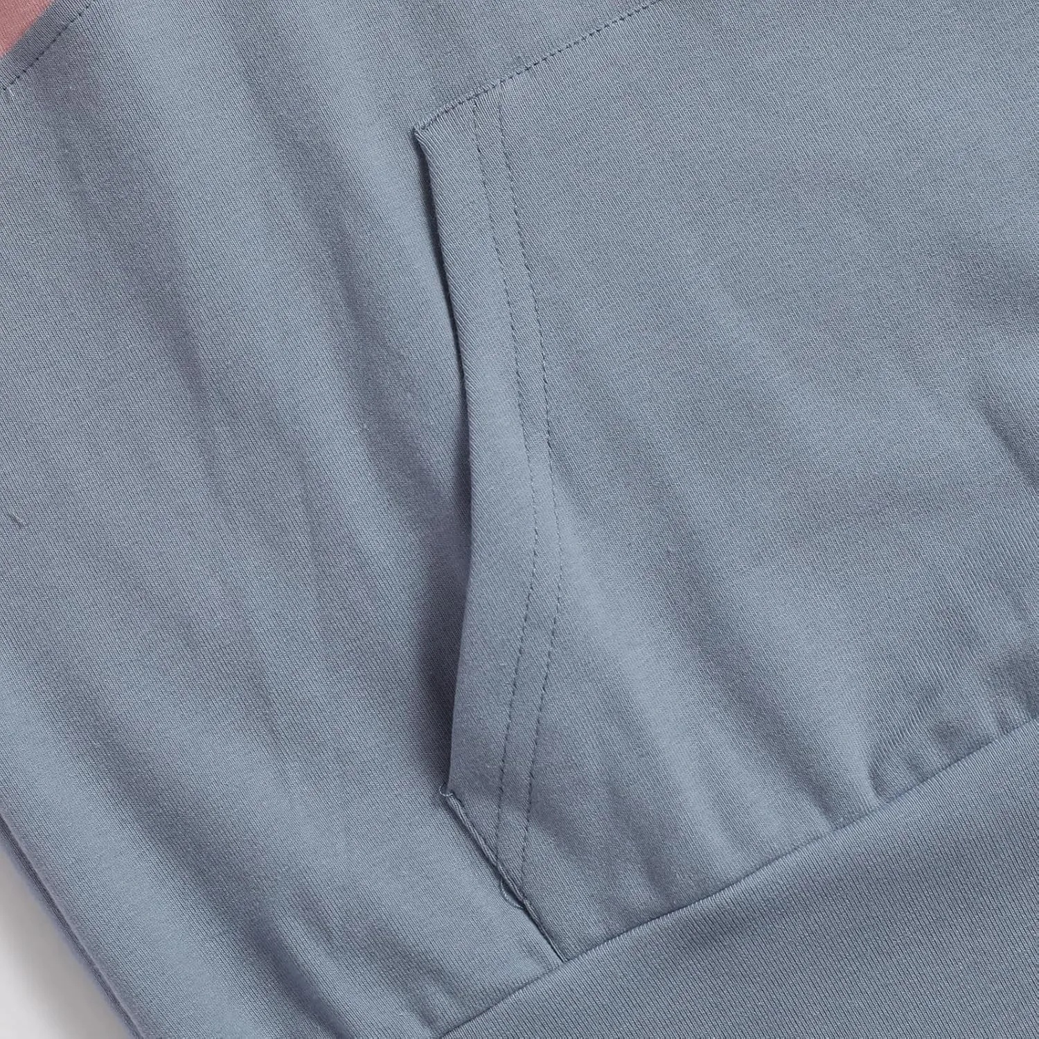 Women's Casual Half Zip Sweatshirts Loose Long Sleeve Color Block Hoodie with Pocket